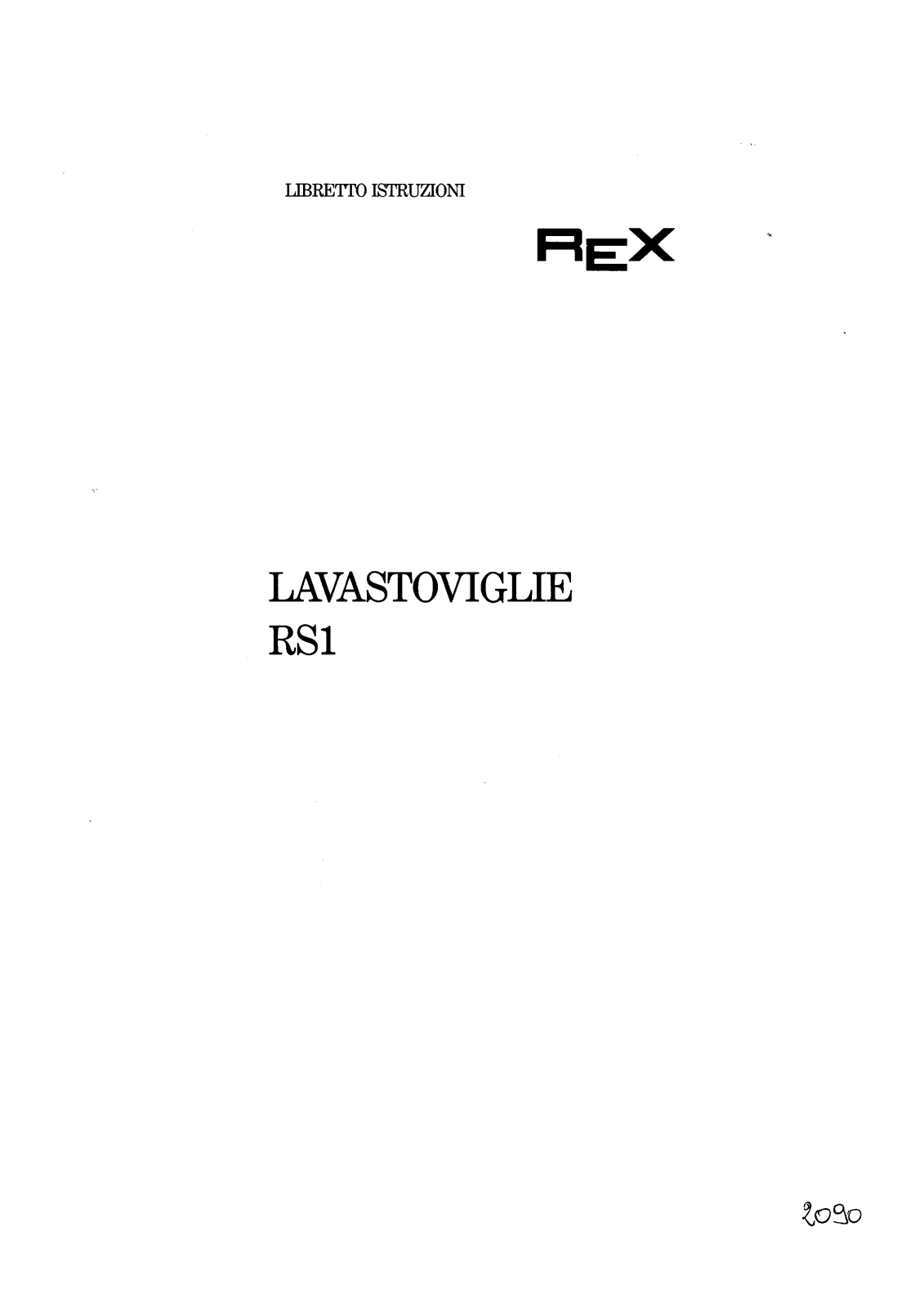 Rex RS1 User Manual