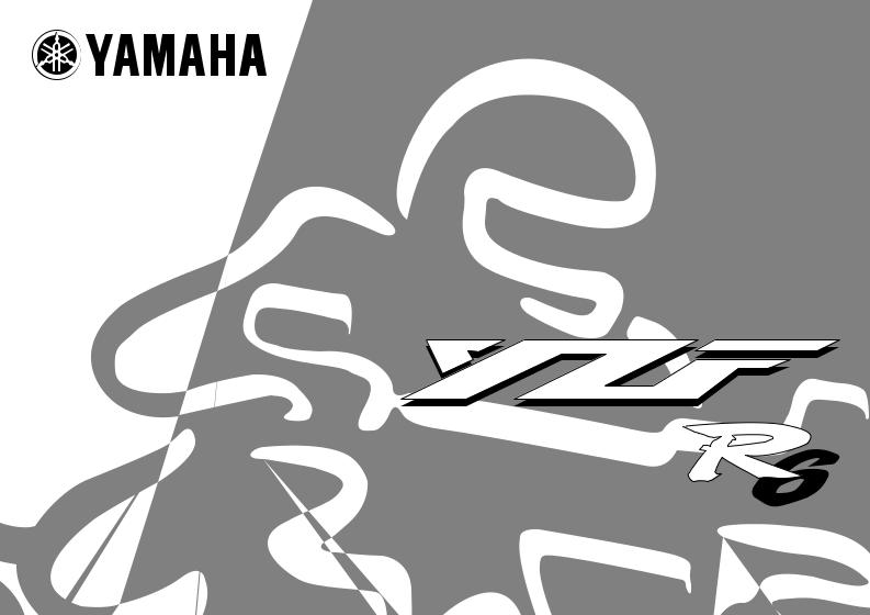 Yamaha YZFR6 M 2000 Owner's manual