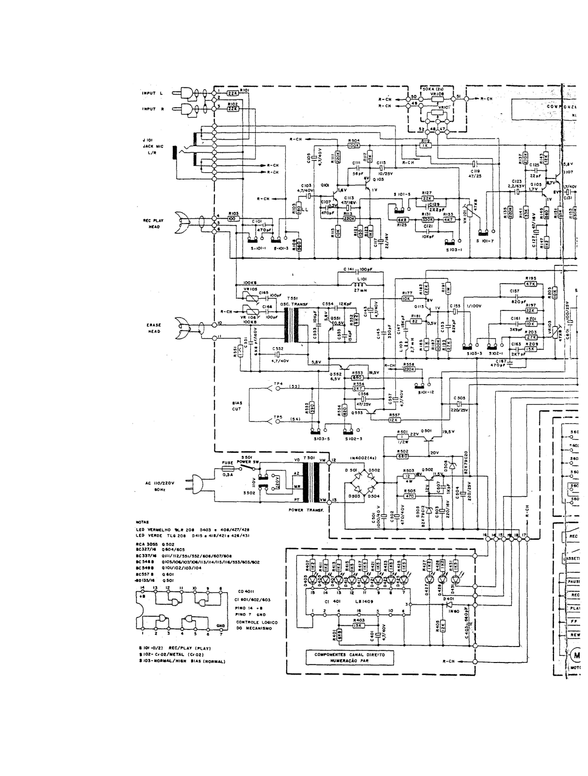 Gradiente Spect 87 Schematic