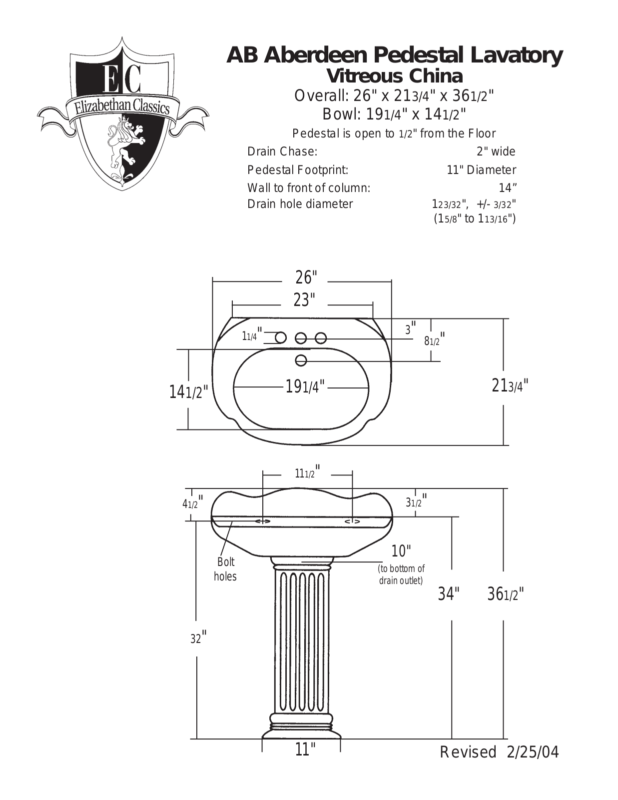 Factory Direct Hardware ECAB8 User Manual