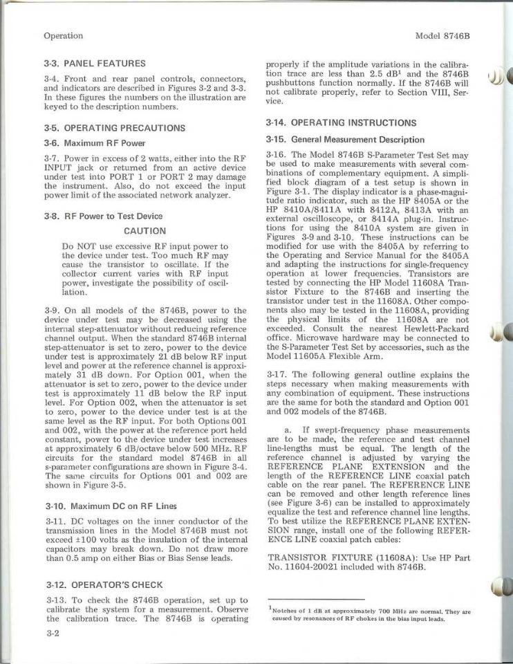 HP 8746B Service Manual