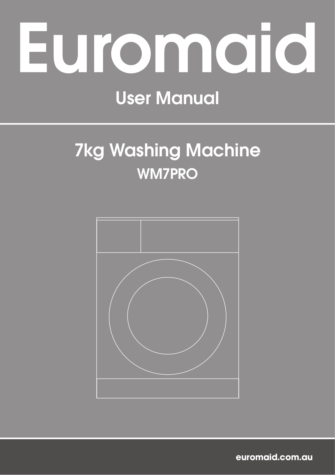 Euromaid WM7PRO User Manual