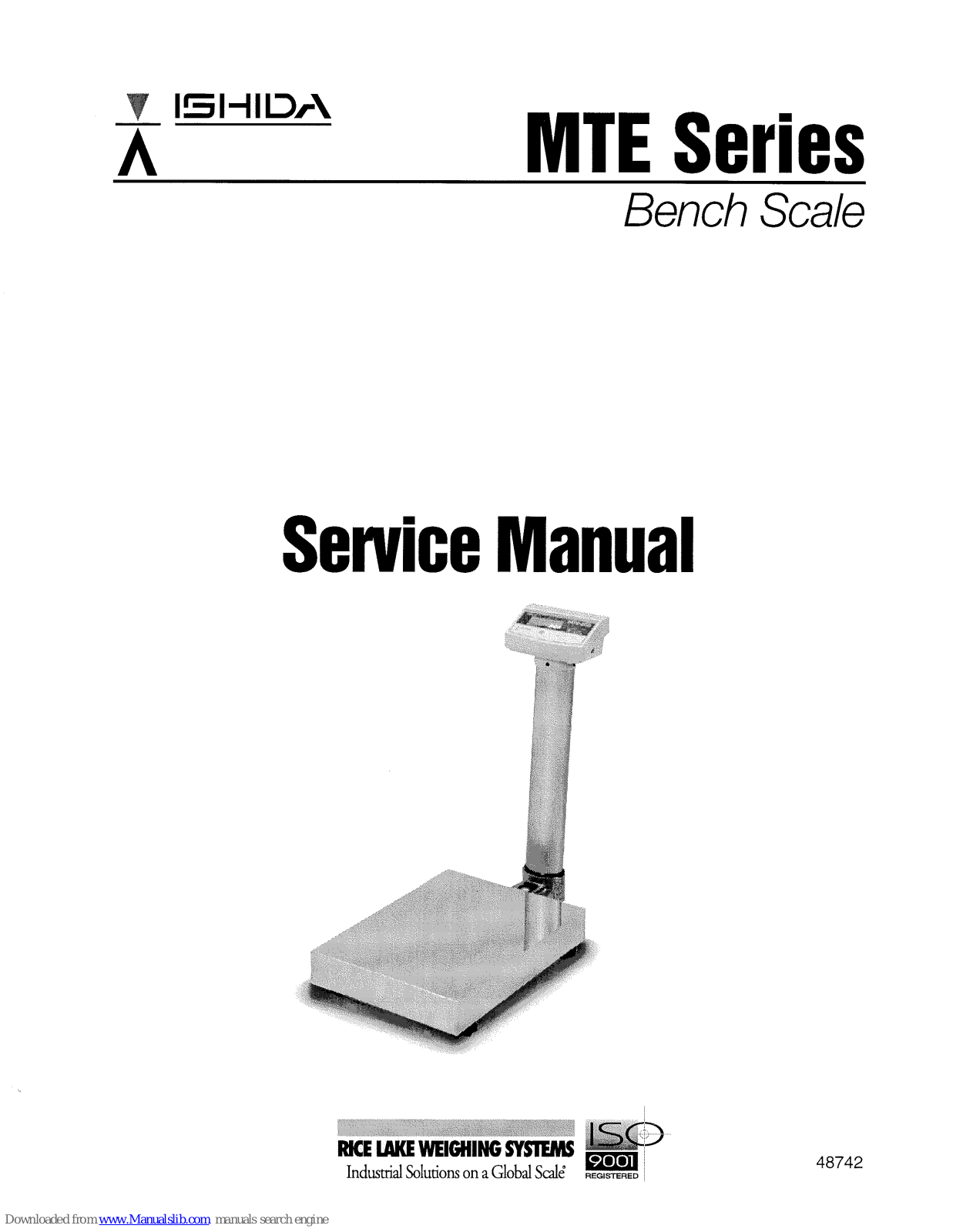 ISHIDA MTE-300 Service Manual