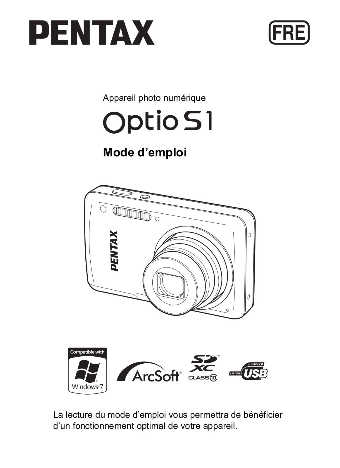 PENTAX S1 Instruction Manual