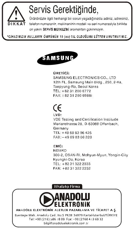 Samsung HT-X200 User Manual