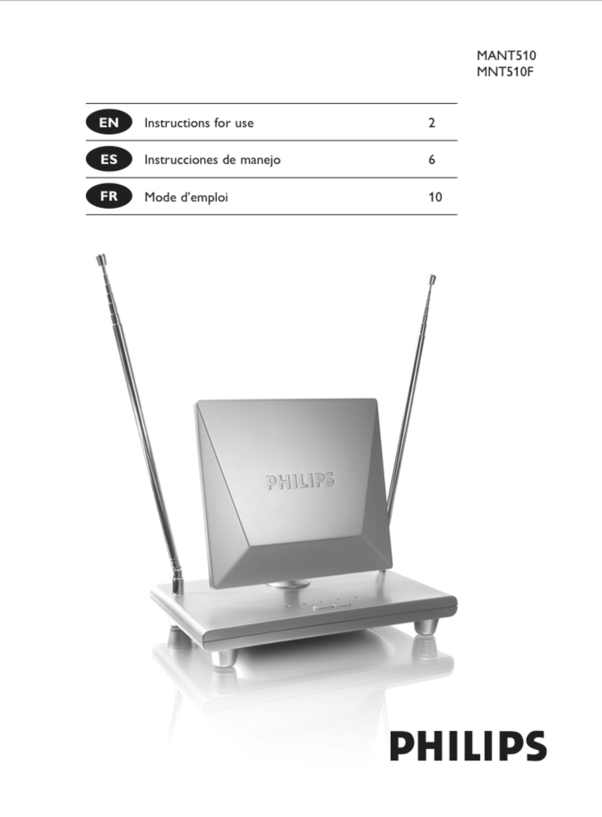 Philips MANT510 User Manual