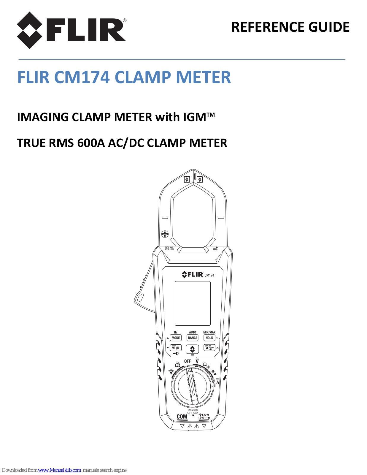 FLIR CM174 C Reference Manual