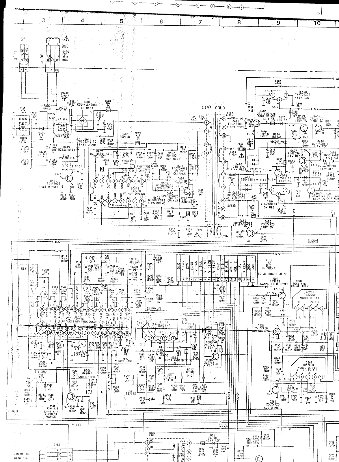 Sony KVC2531D Diagram