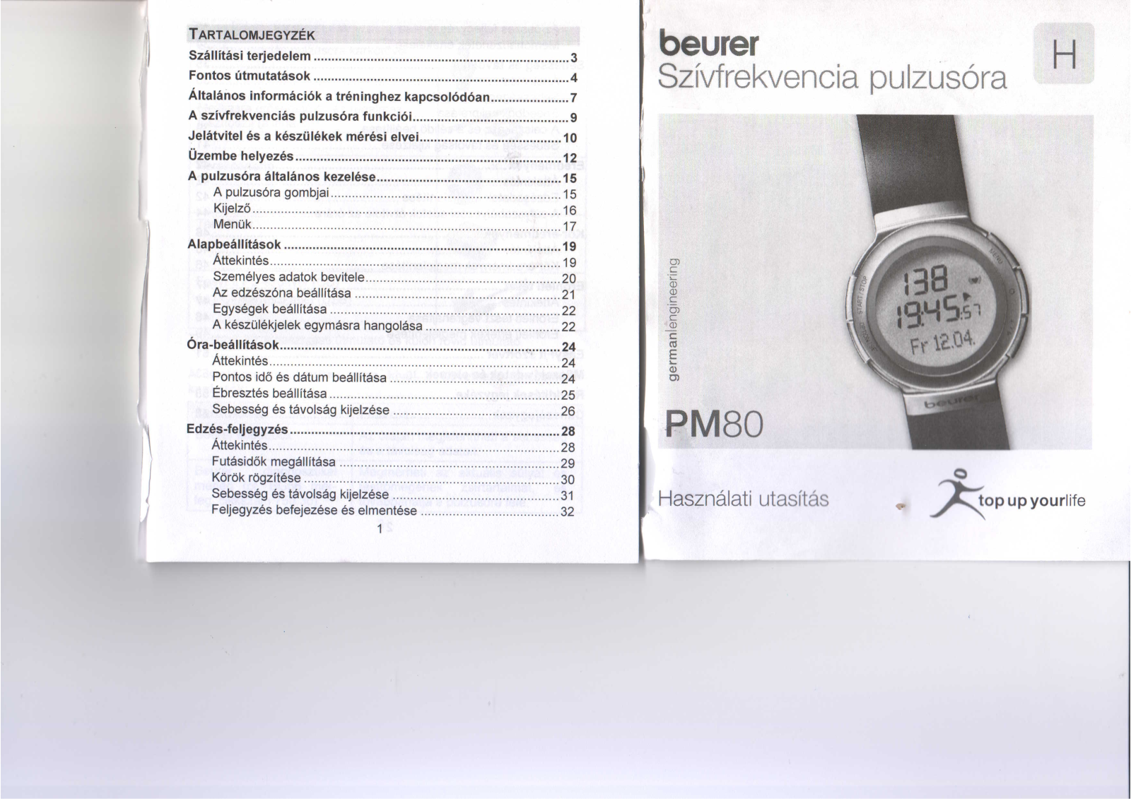 Beurer PM 45 User guide