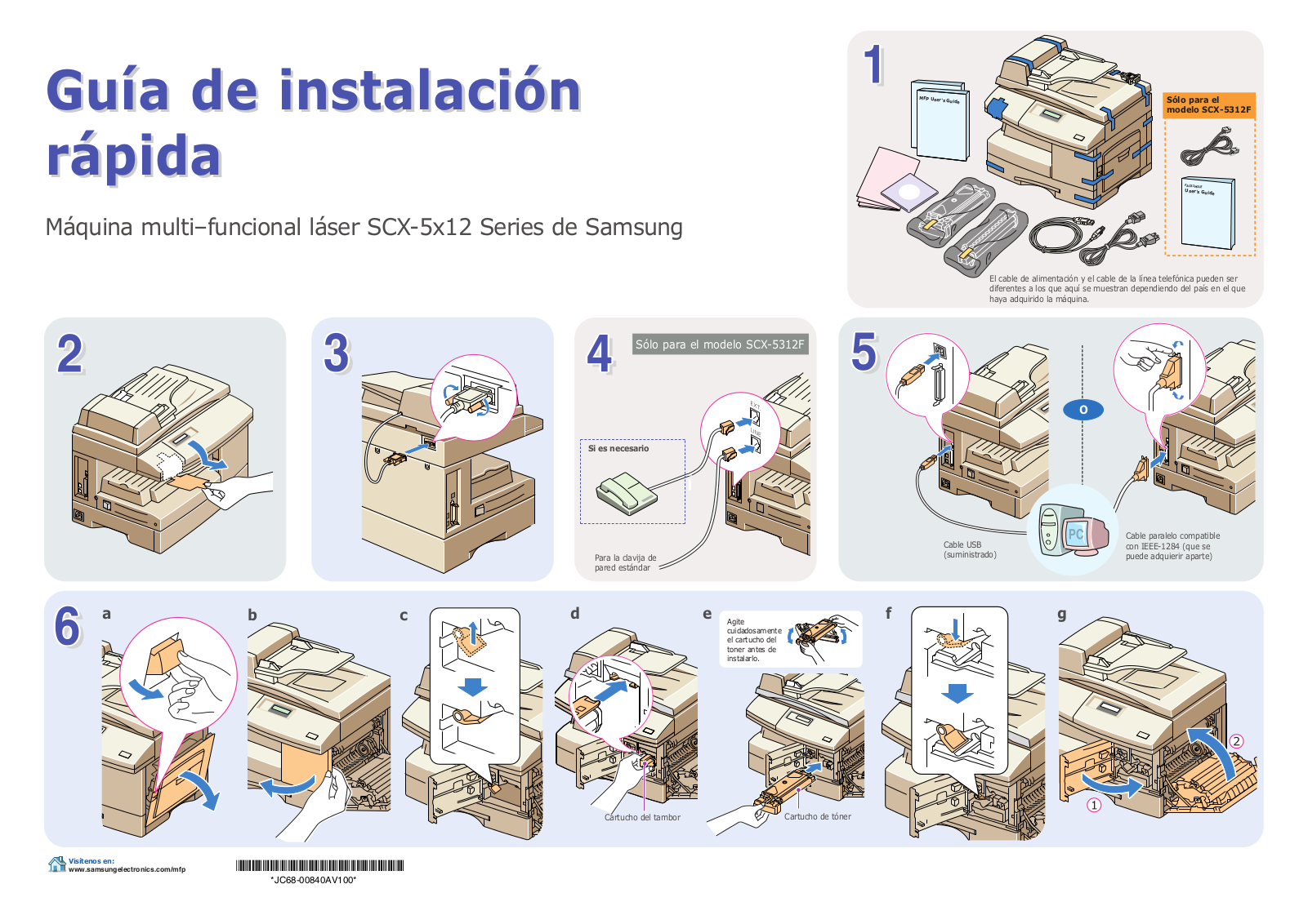 Samsung SCX-5312F, SCX-5112 User Manual