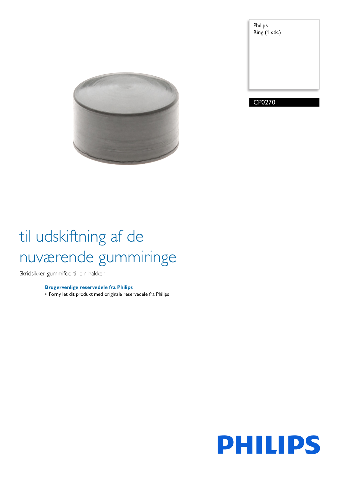 Philips CP0270/01 Leaflet - ManualMachine.com
