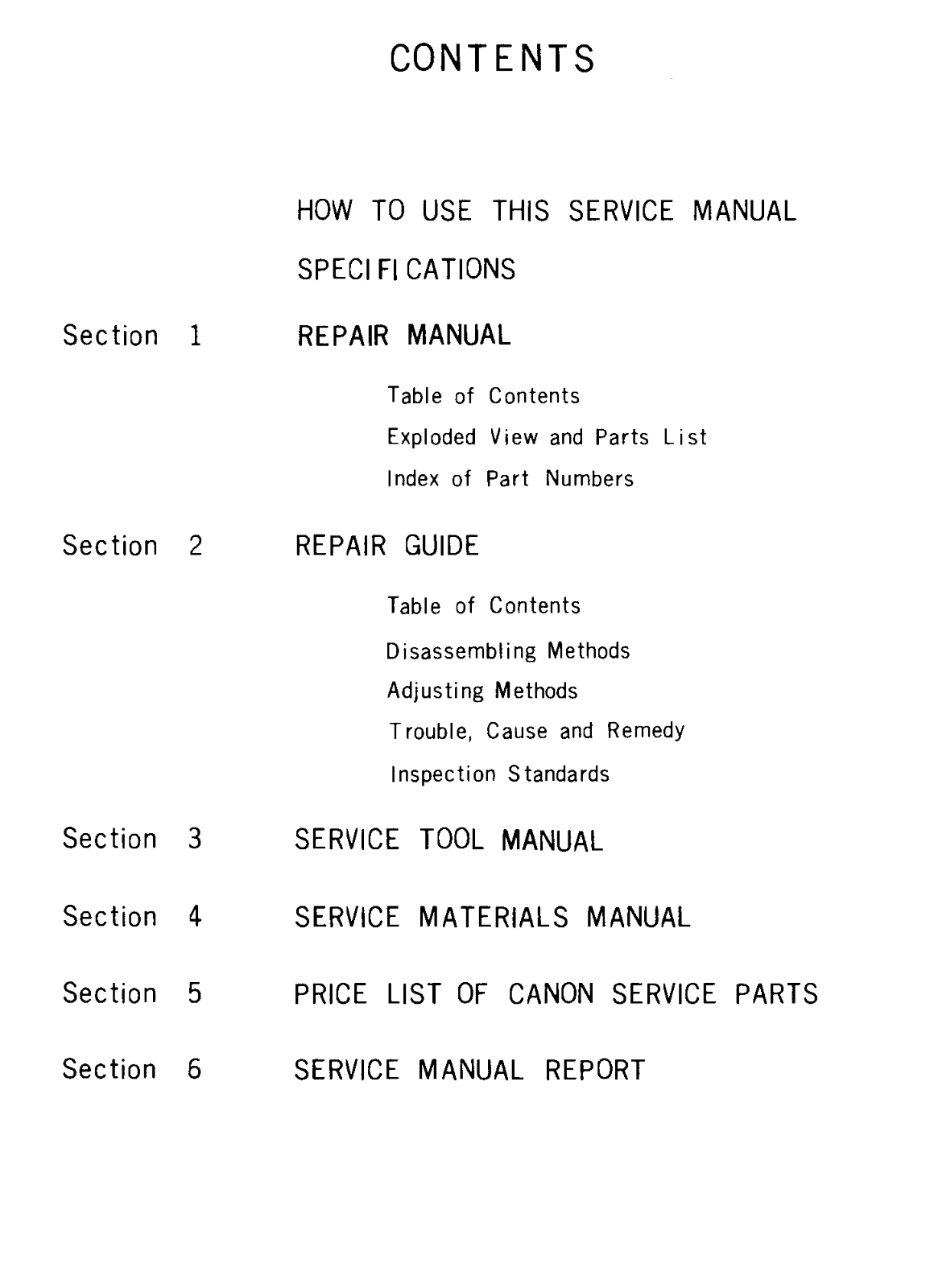 Canon Demi Repair manual