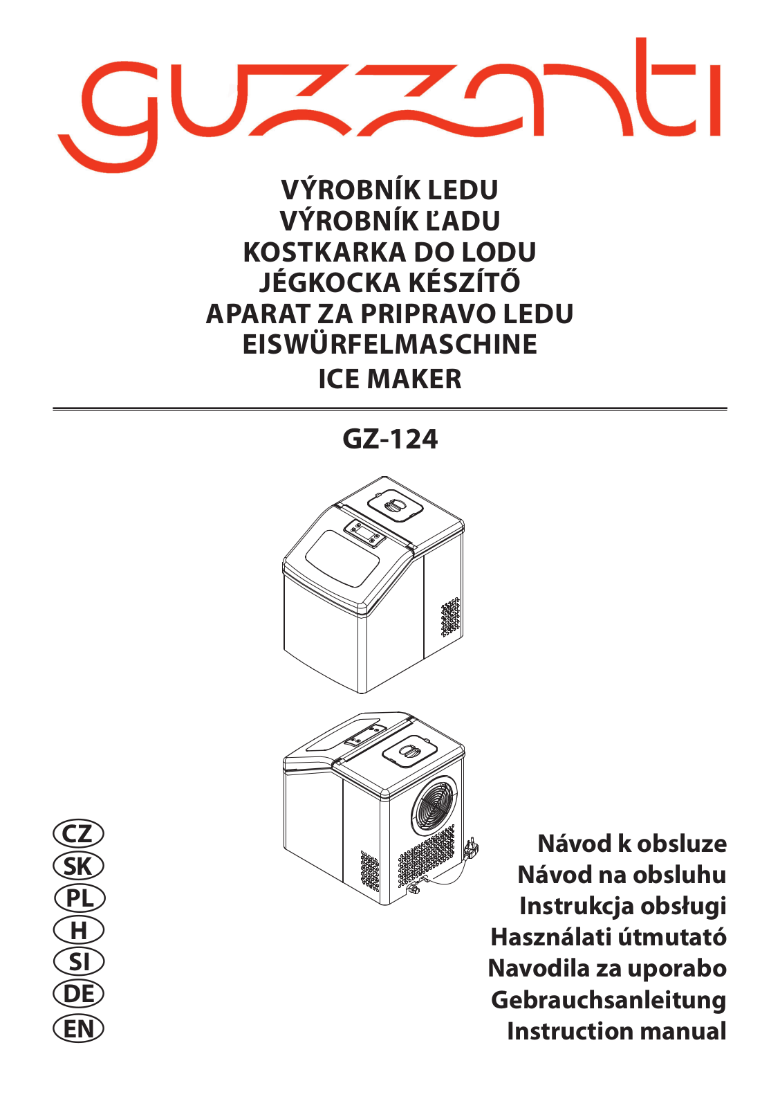 Guzzanti GZ 124 User Manual