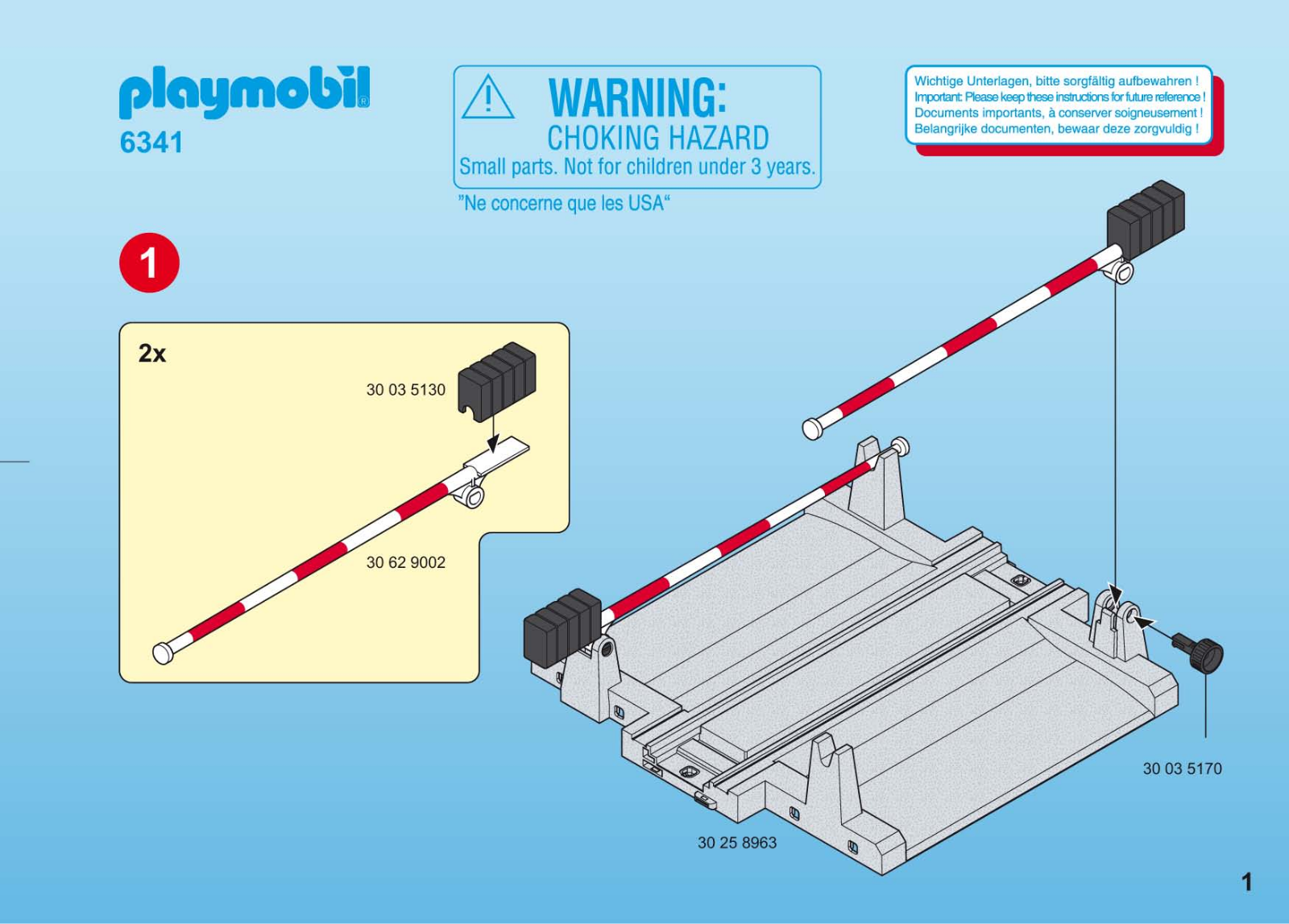 Playmobil 6341 Instructions