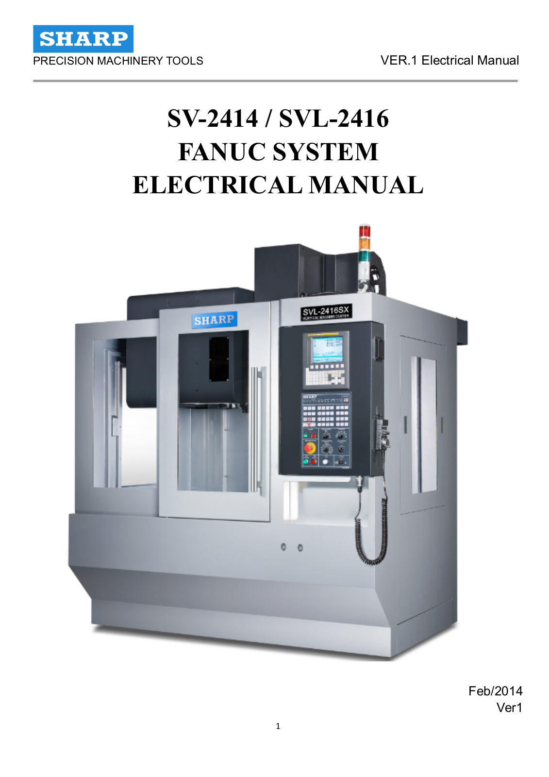 Sharp SV-2414, SVL-2416 ELECTRICAL MANUAL