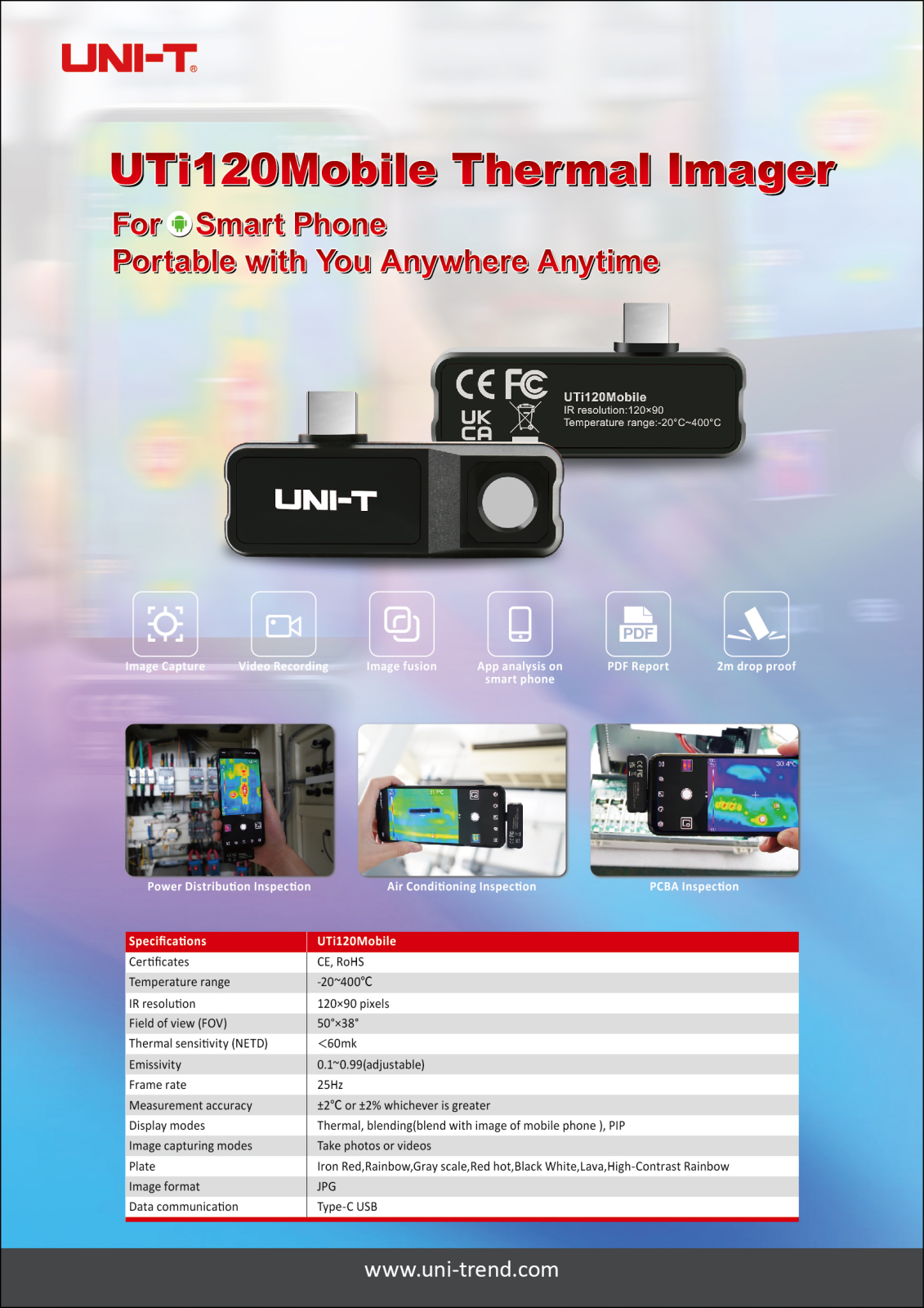 UNI-TREND UTI 120M Datasheet - ManualMachine.com