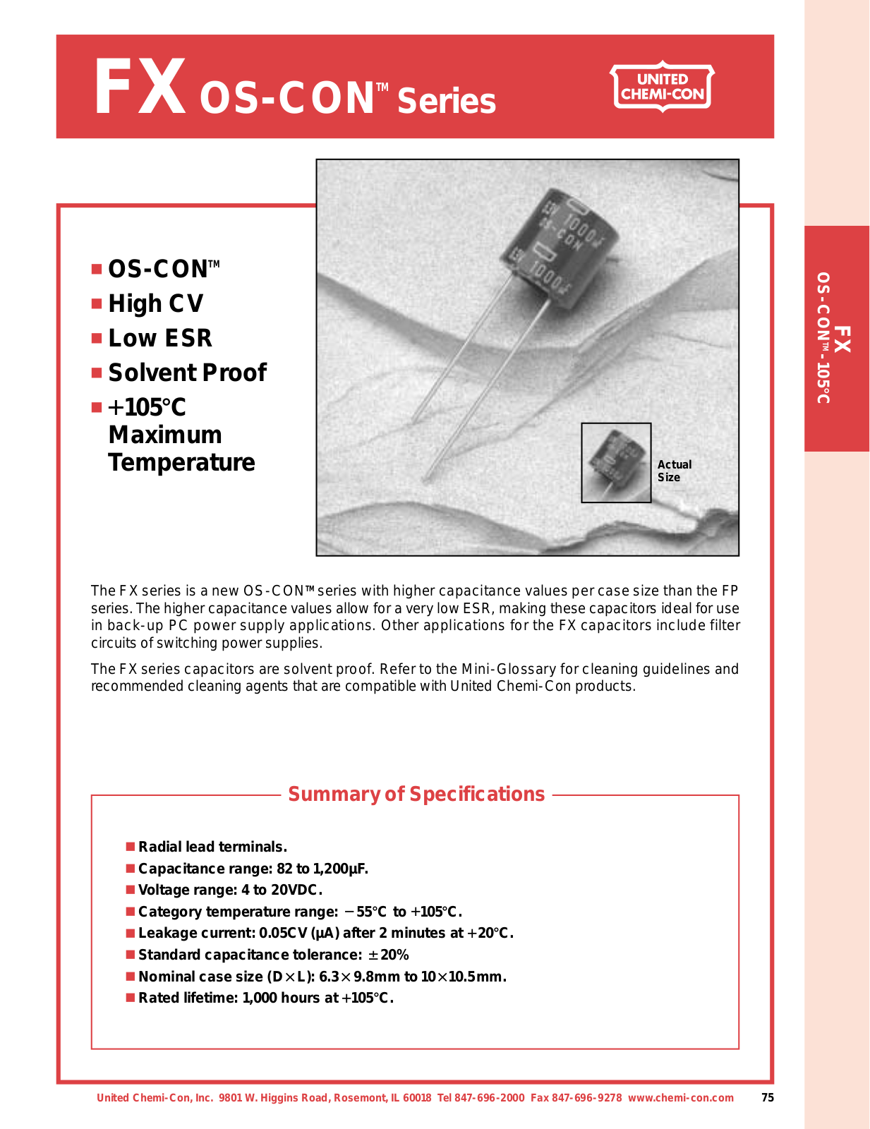 Datasheet ucc_fx_os-con Datasheet - ManualMachine.com