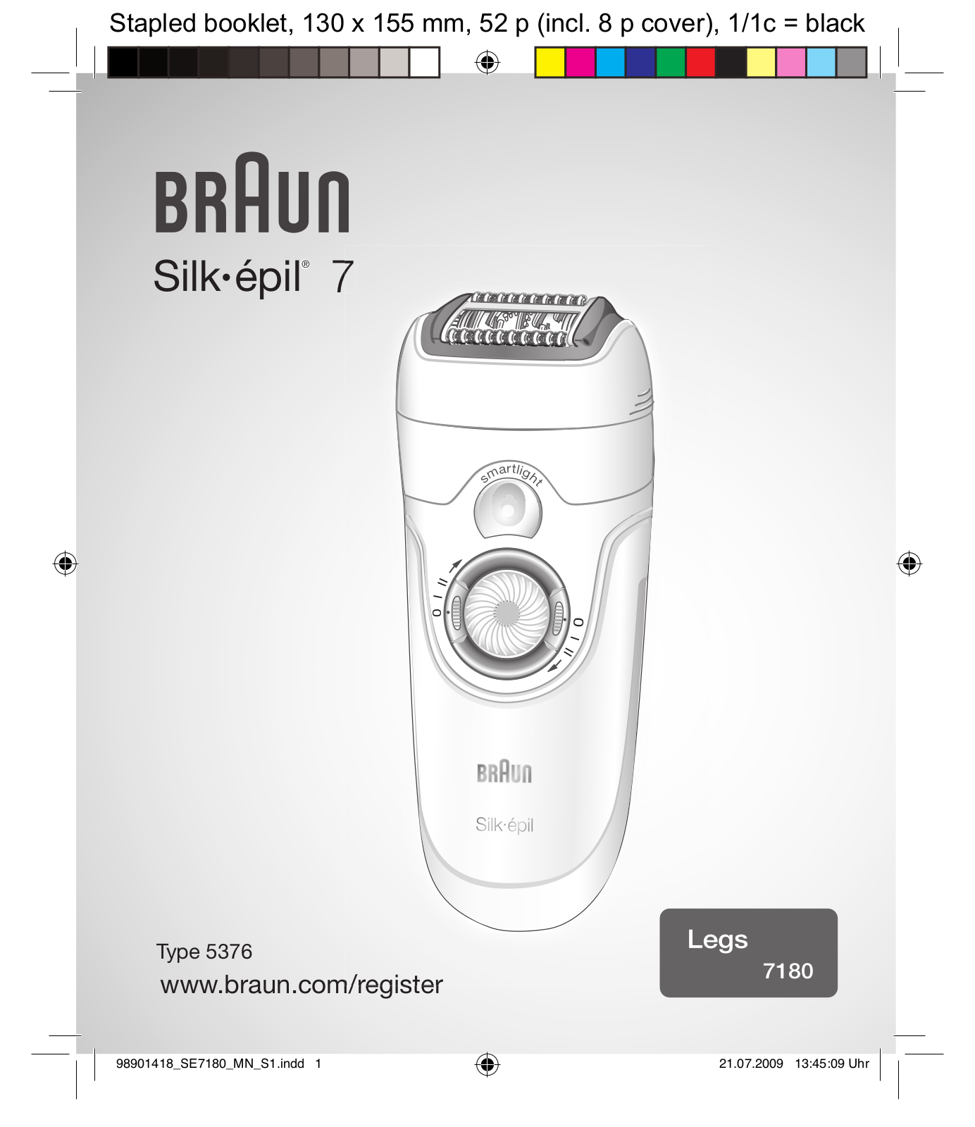 BRAUN 7180 User Manual