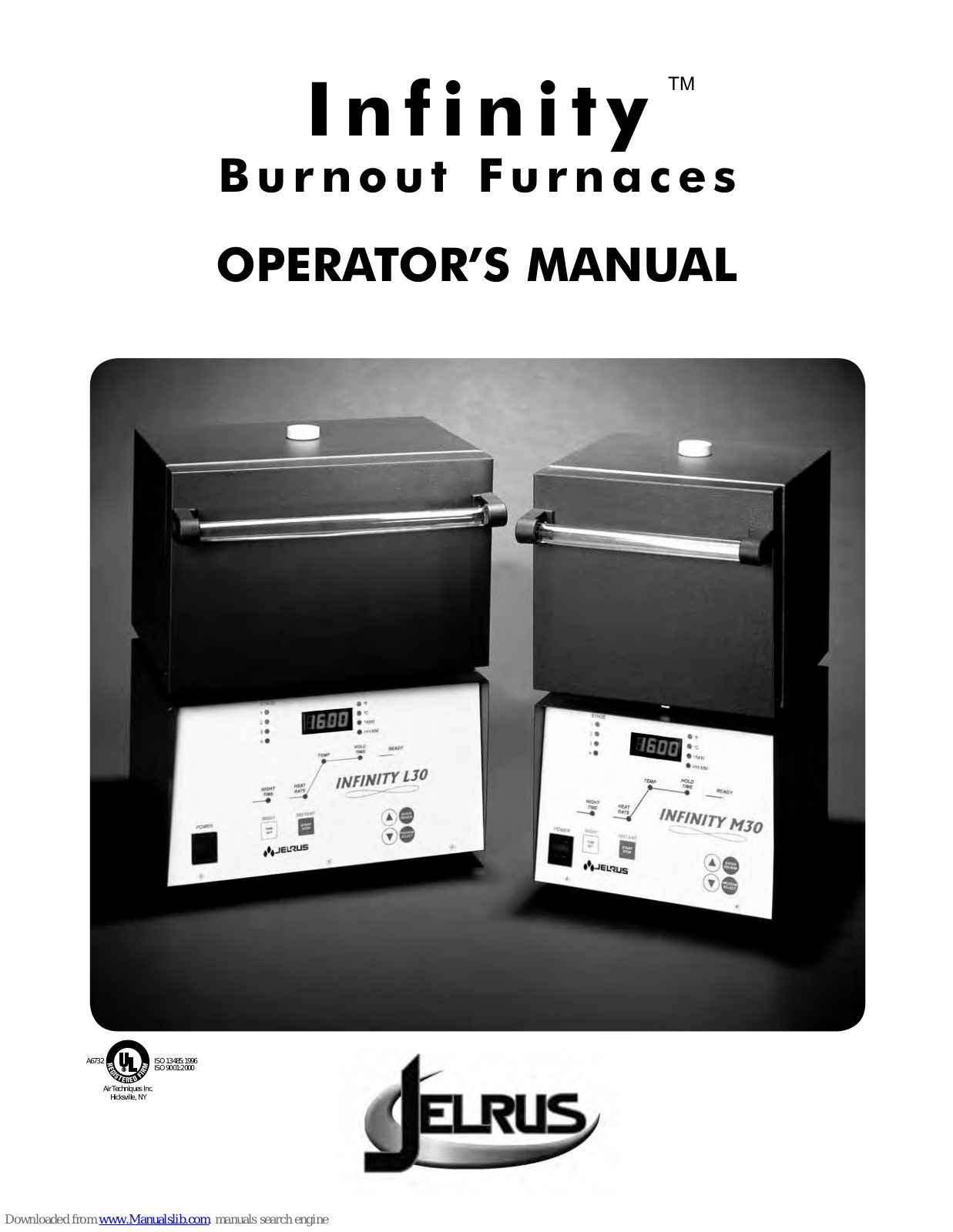 Jelrus Infinity M-30, Infinity L-30 Operator's Manual - ManualMachine.com