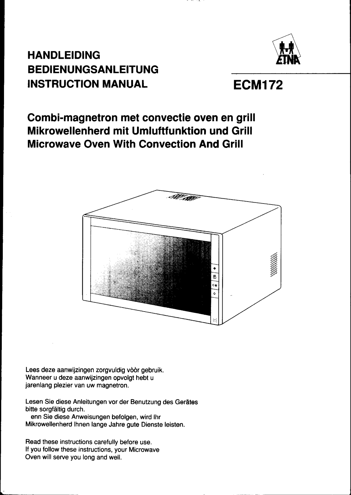 ETNA ECM172 User Manual