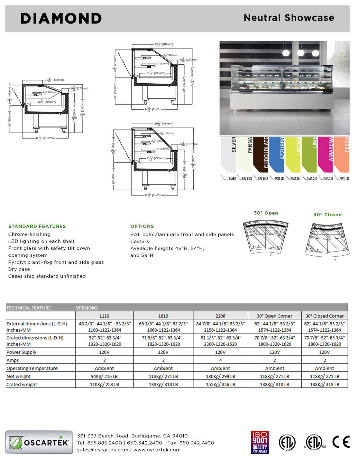 Oscartek DIAMOND N1110 User Manual