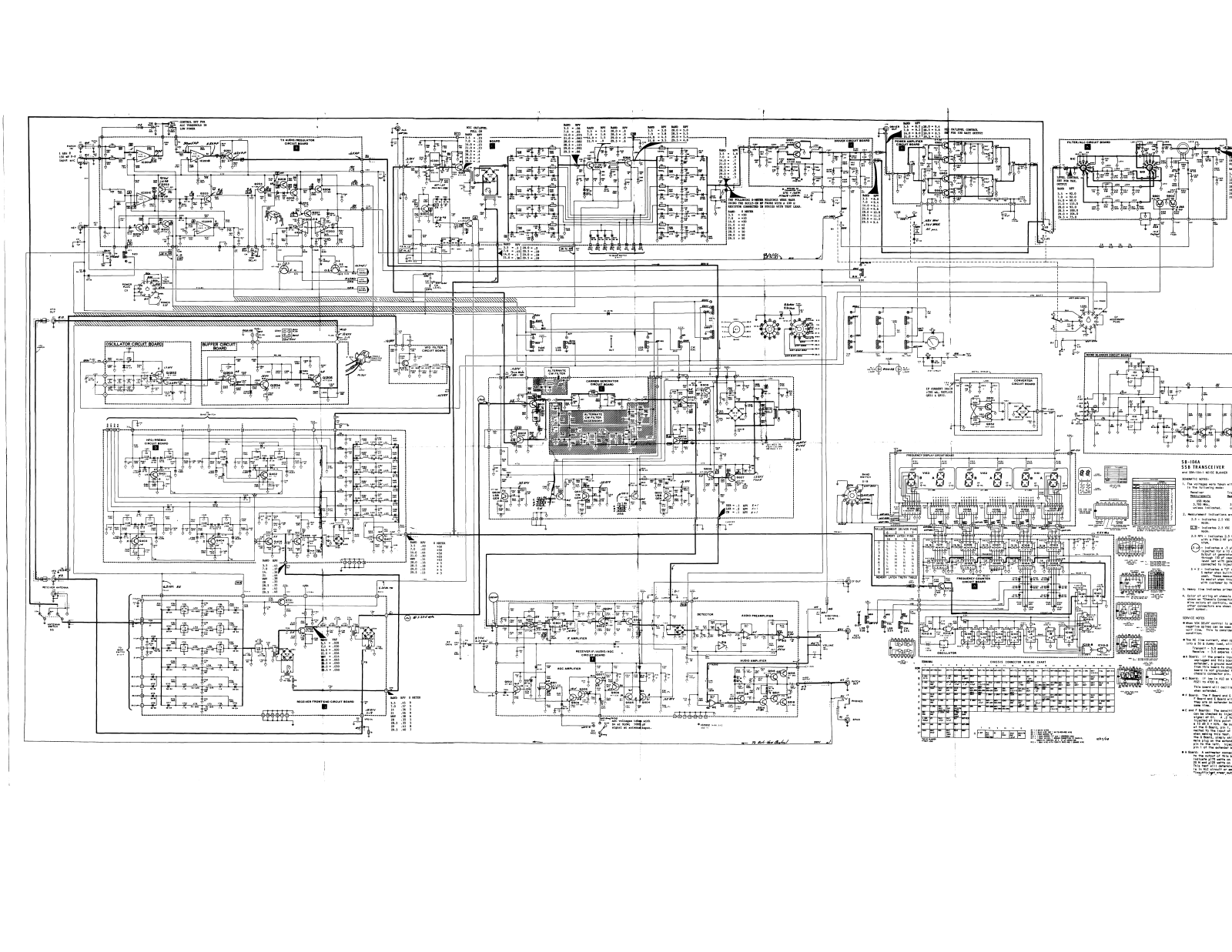 Heath Company SB-104-A Schematic