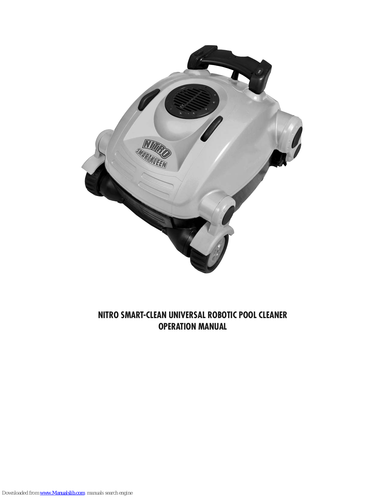 Nitro SMART-CLEAN Operation Manual - ManualMachine.com