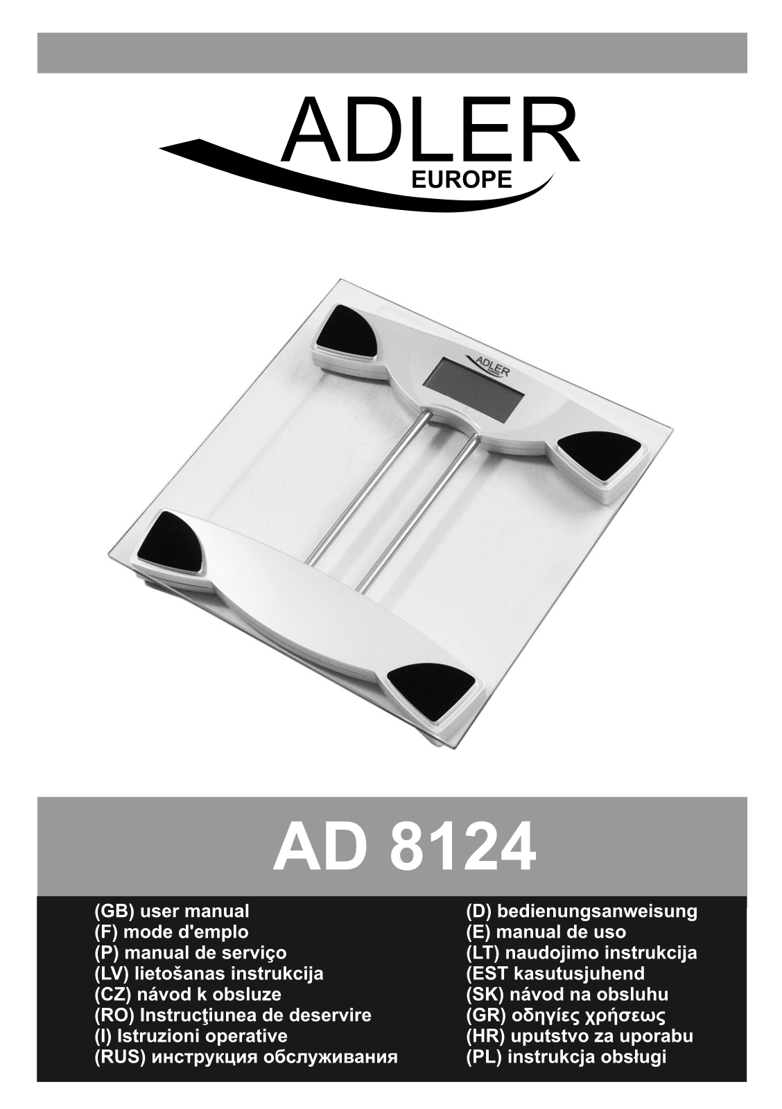 Adler AD8124 User Manual