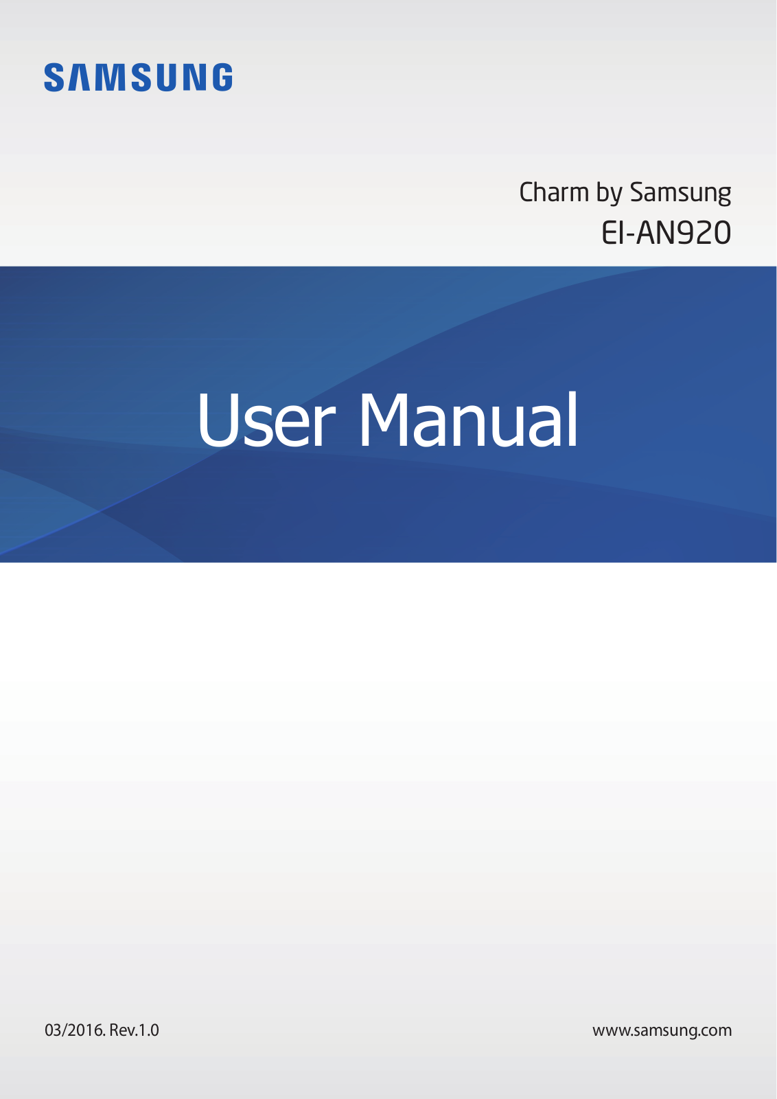 Samsung EI-AN920BBEGRU User Manual