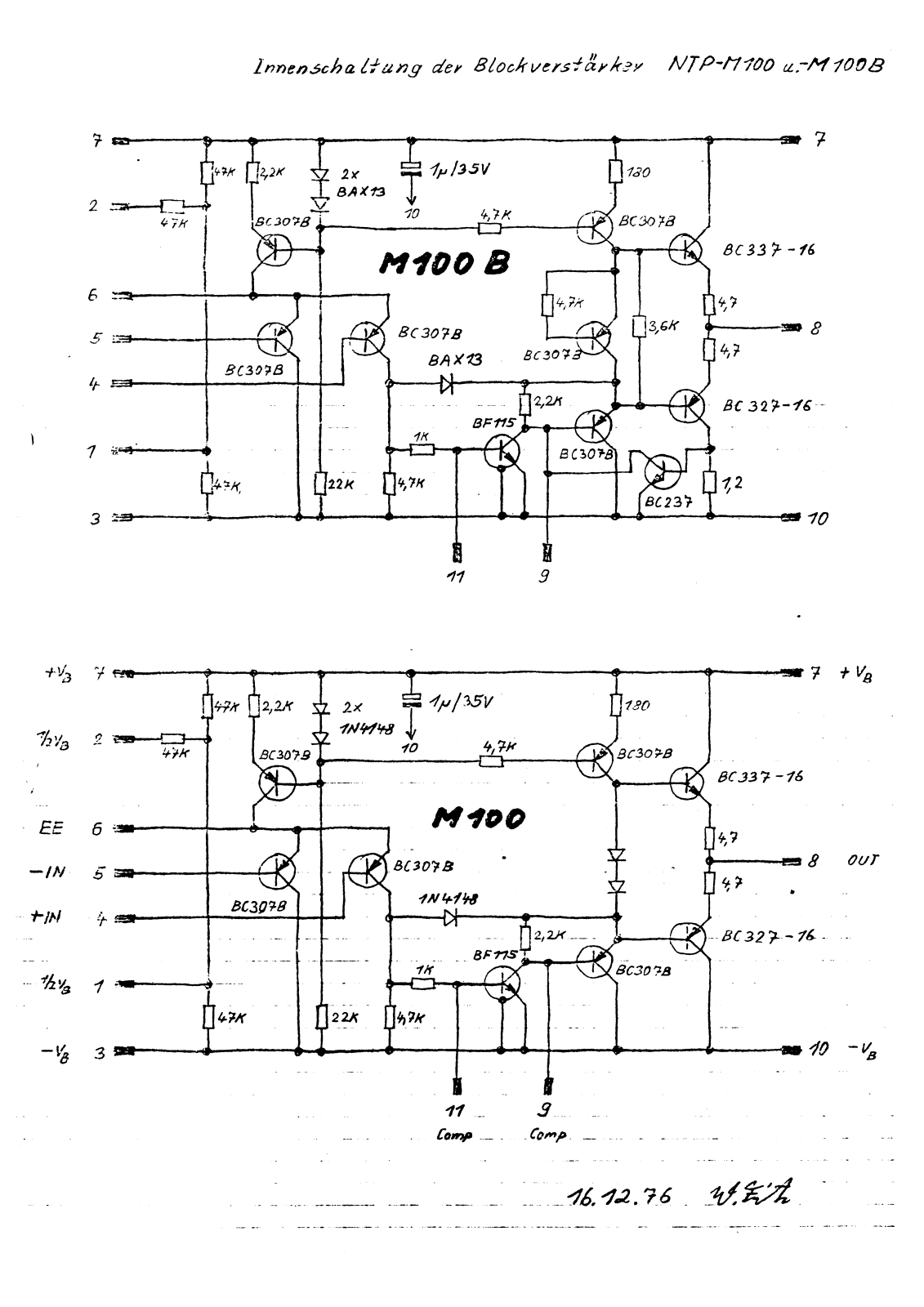 Studio SNTP-M100ematics Schematic