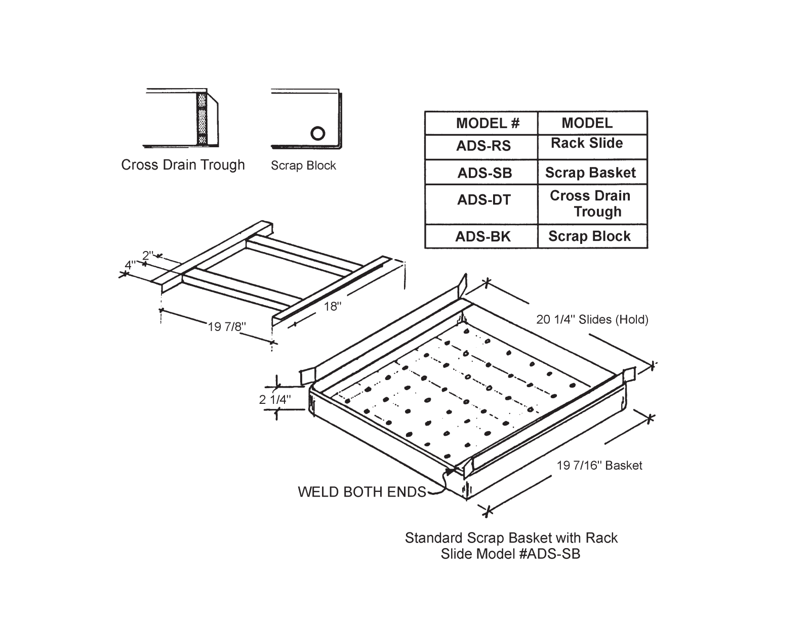 American Dish ADS-BK User Manual