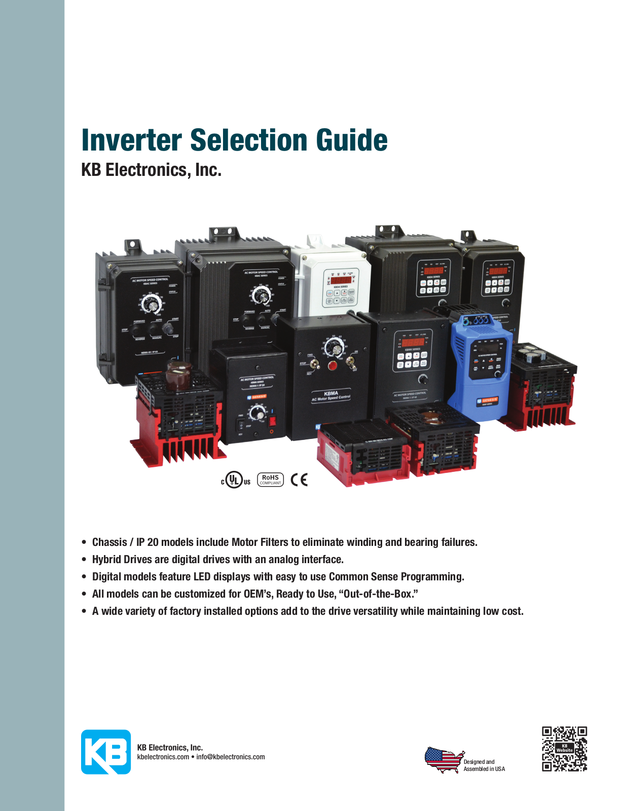 KB Electronics Inverter Selection Guide