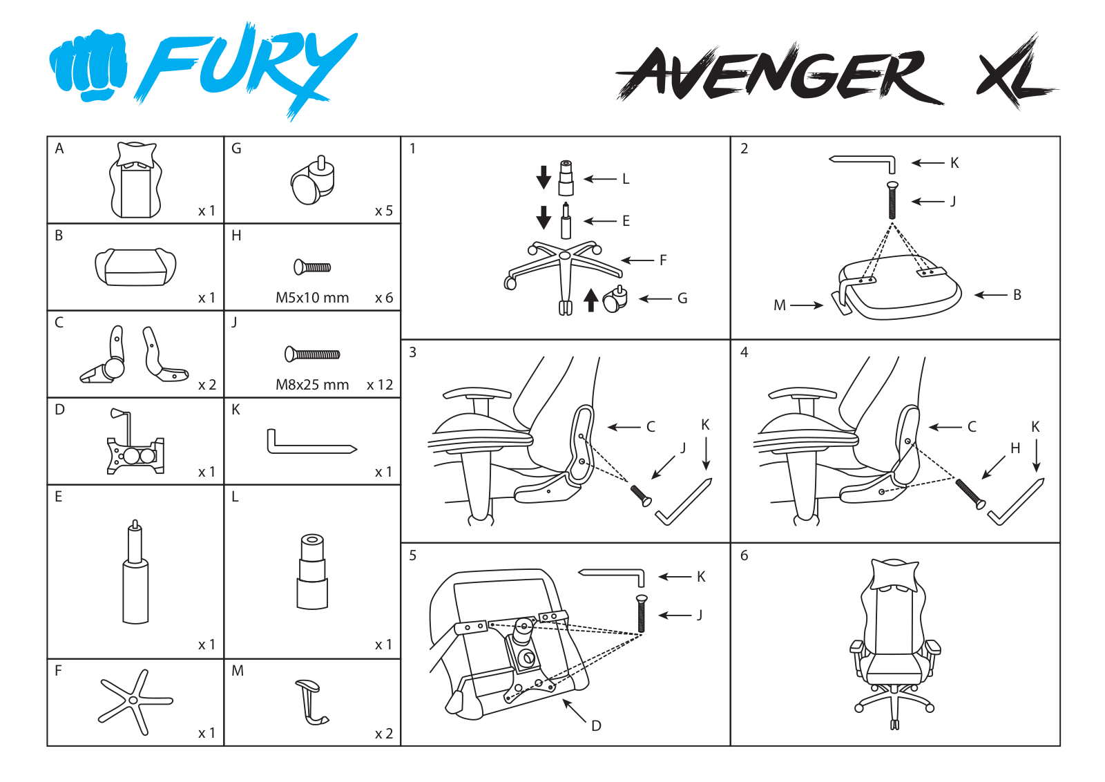 FURY Avenger XL User guide - ManualMachine.com