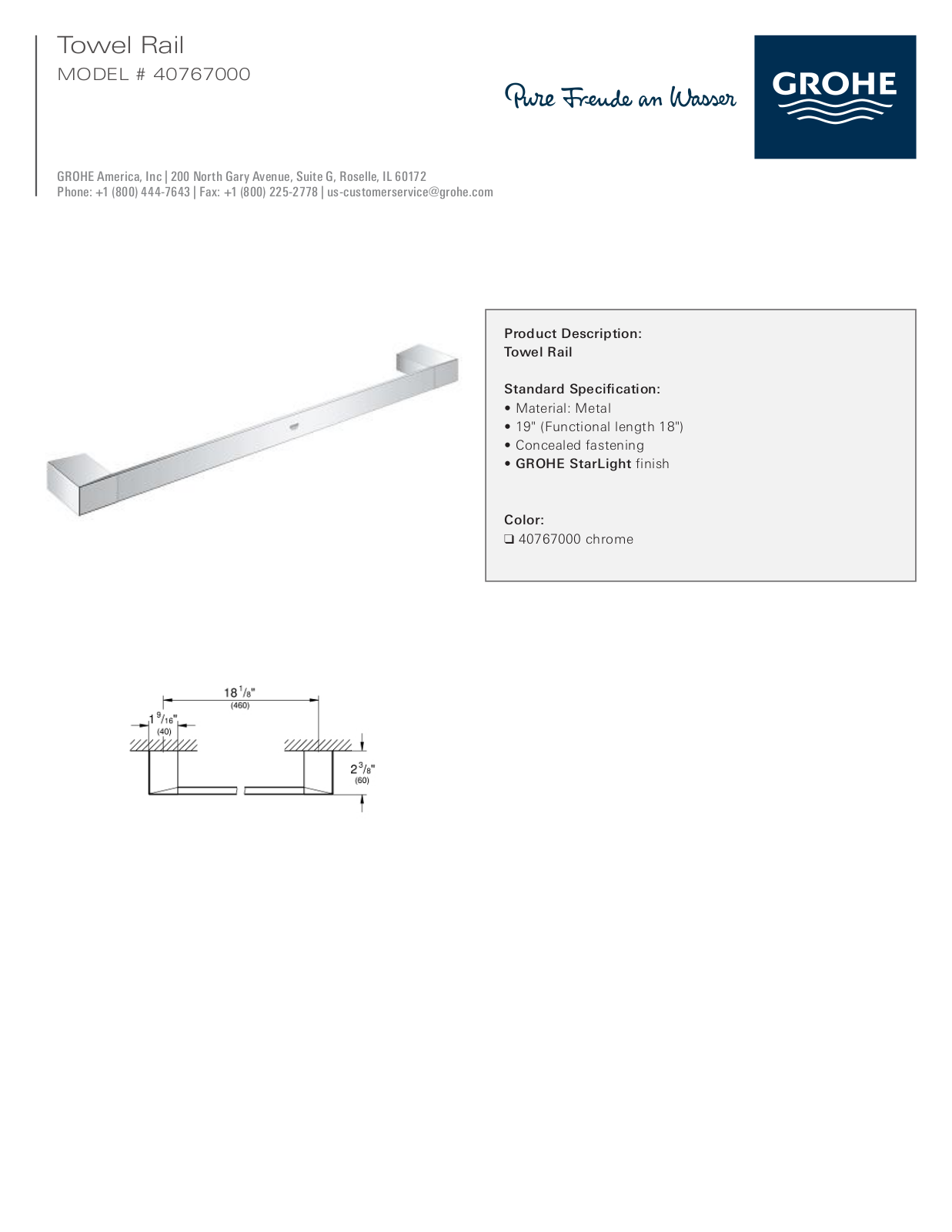 GROHE GRH5534 Specifications - ManualMachine.com