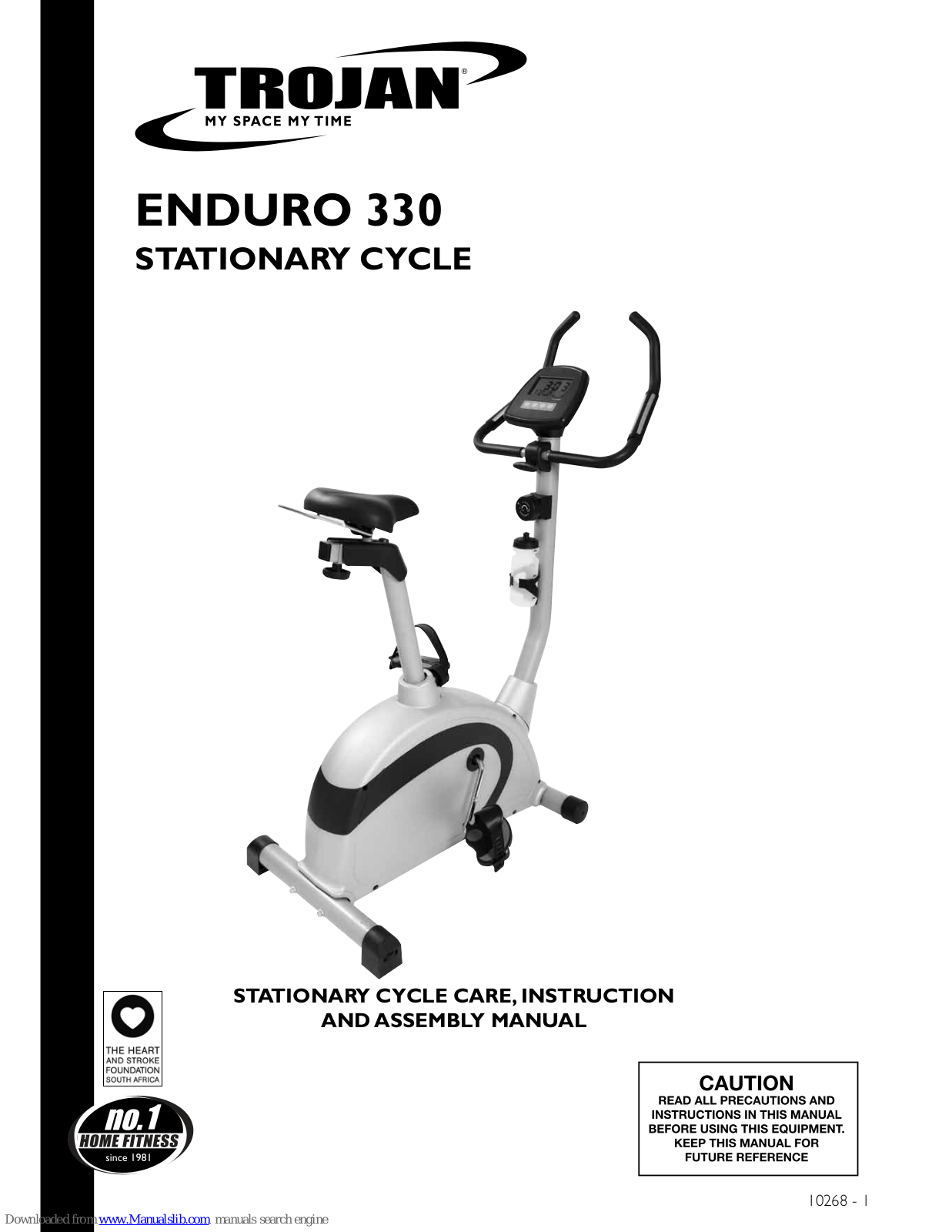 Trojan ENDURO 330 Instruction And Assembly Manual