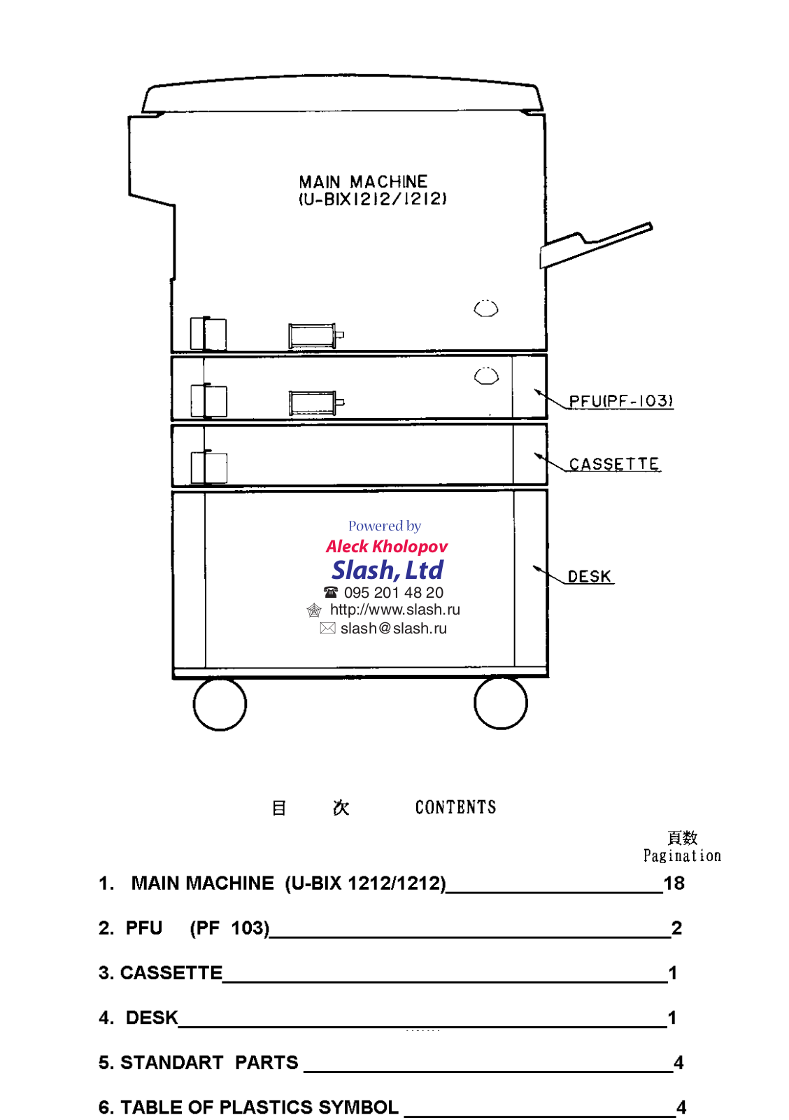 KONICA 1212 Schematics