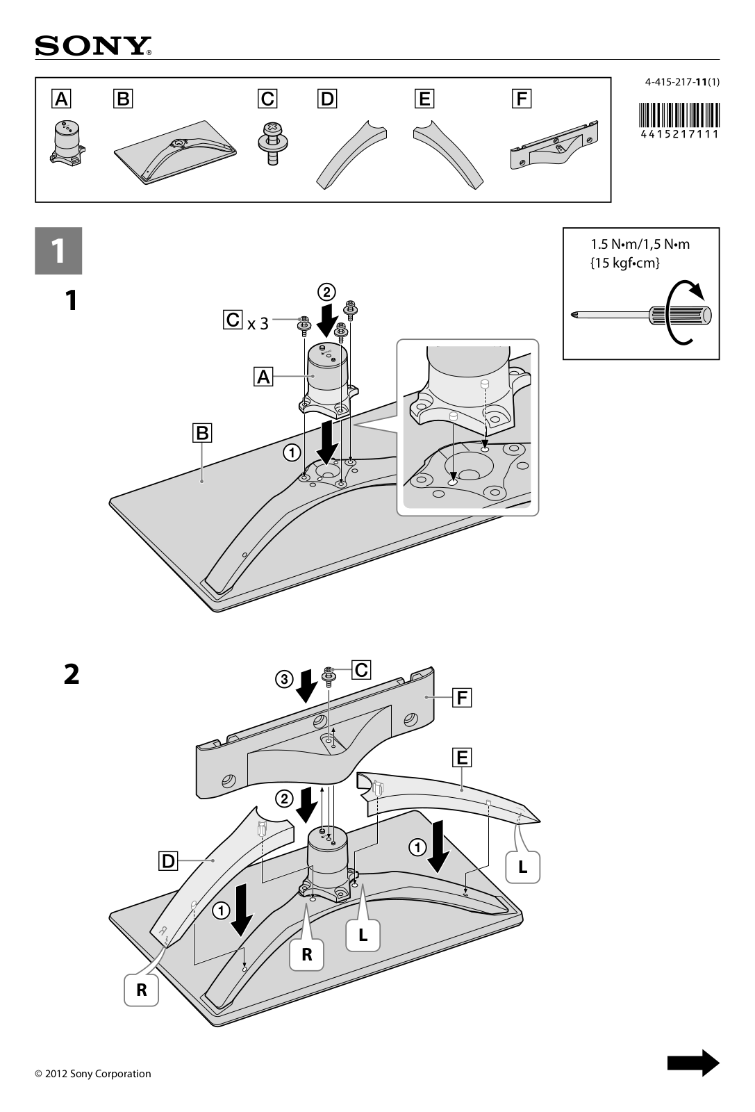 Sony KDL-40HX85X, KDL-55HX850, KDL-46HX85X, KDL-46HX850 Instructions Manual