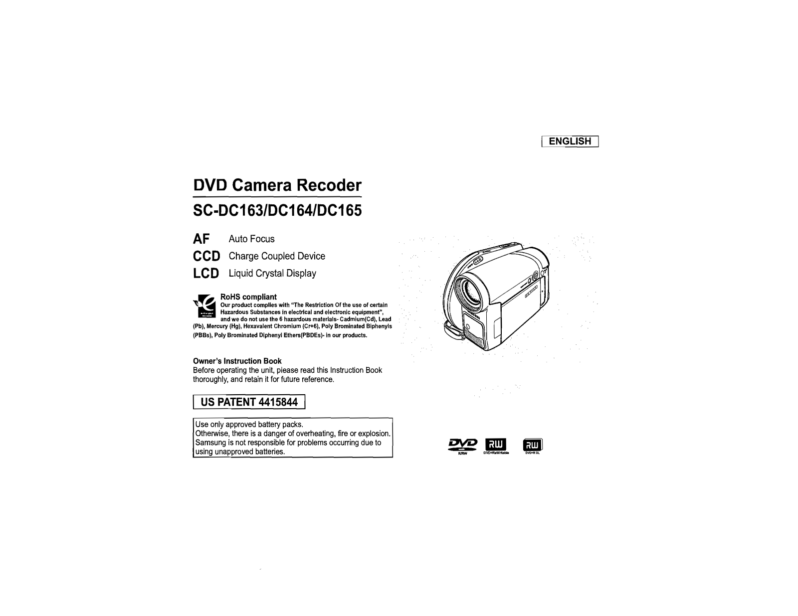 Samsung 06RAINBOW1 Users Manual