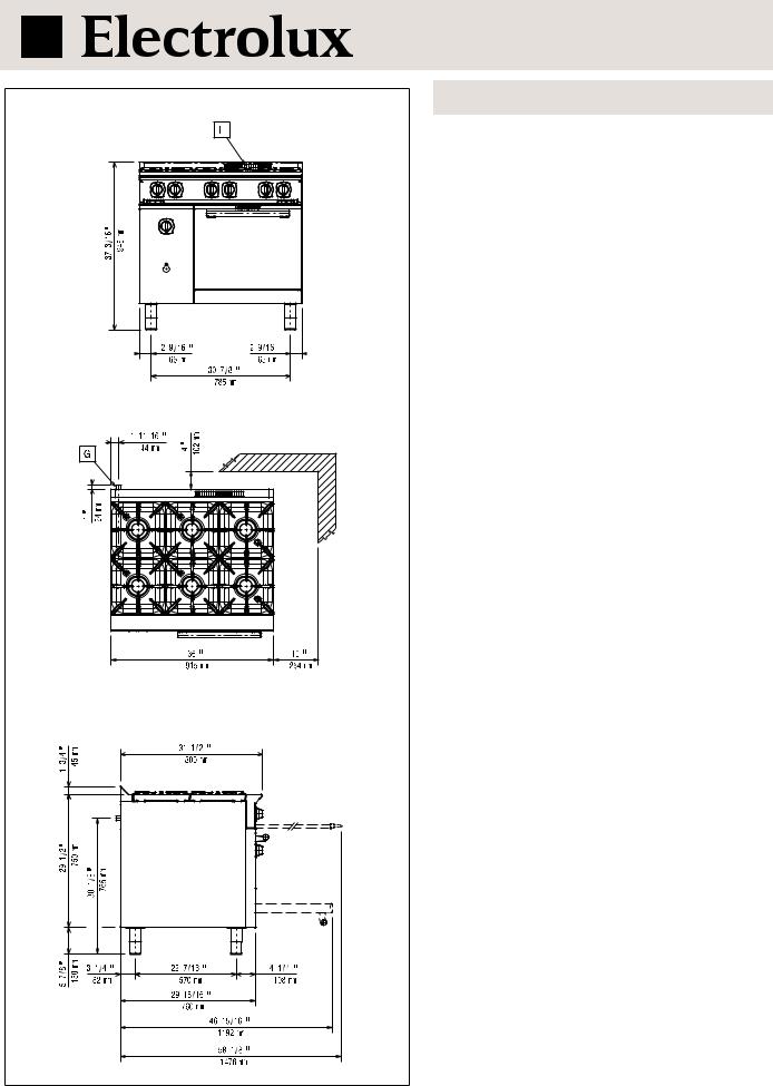 Electrolux ACFG36(169005) General Manual