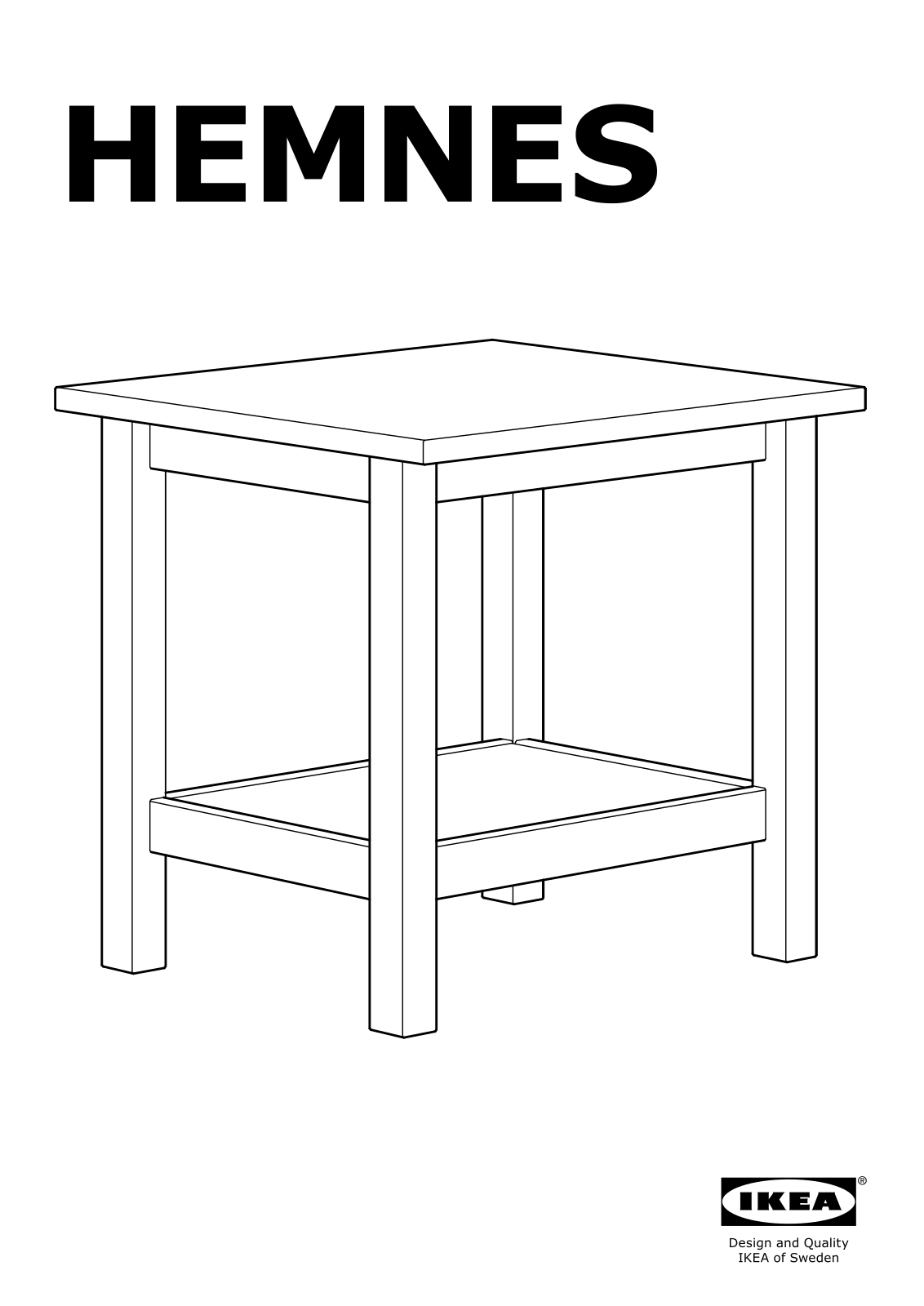 Ikea 00176283 Assembly instructions