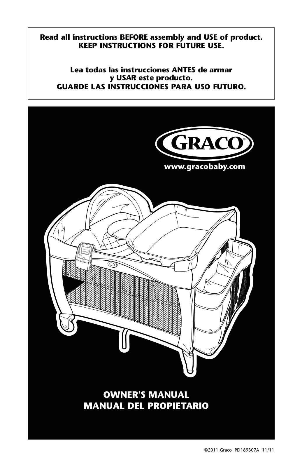 Graco PD189307A User Manual