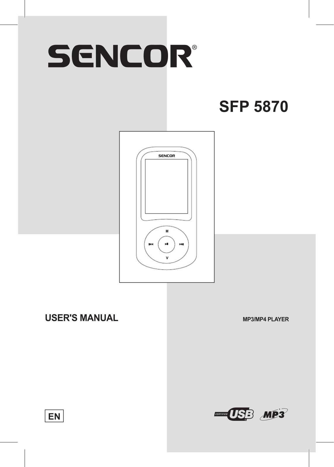 Sencor SFP 5870 BYL User Manual