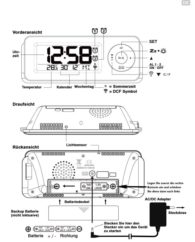 Techno Line WT 498S Instruction Manual