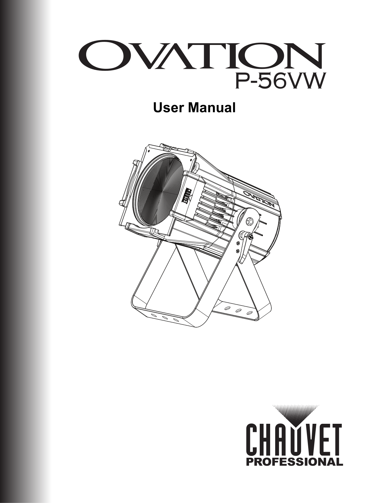 Chauvet Pro Ovation P-56VW Users Manual