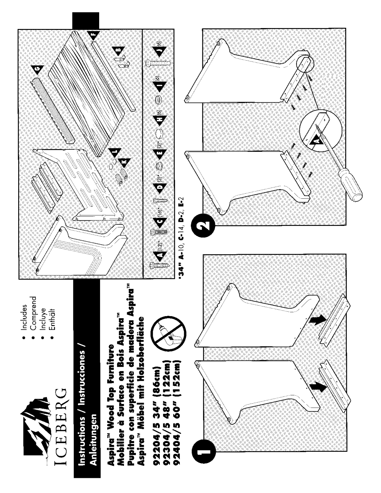 Iceberg 92204 User Manual