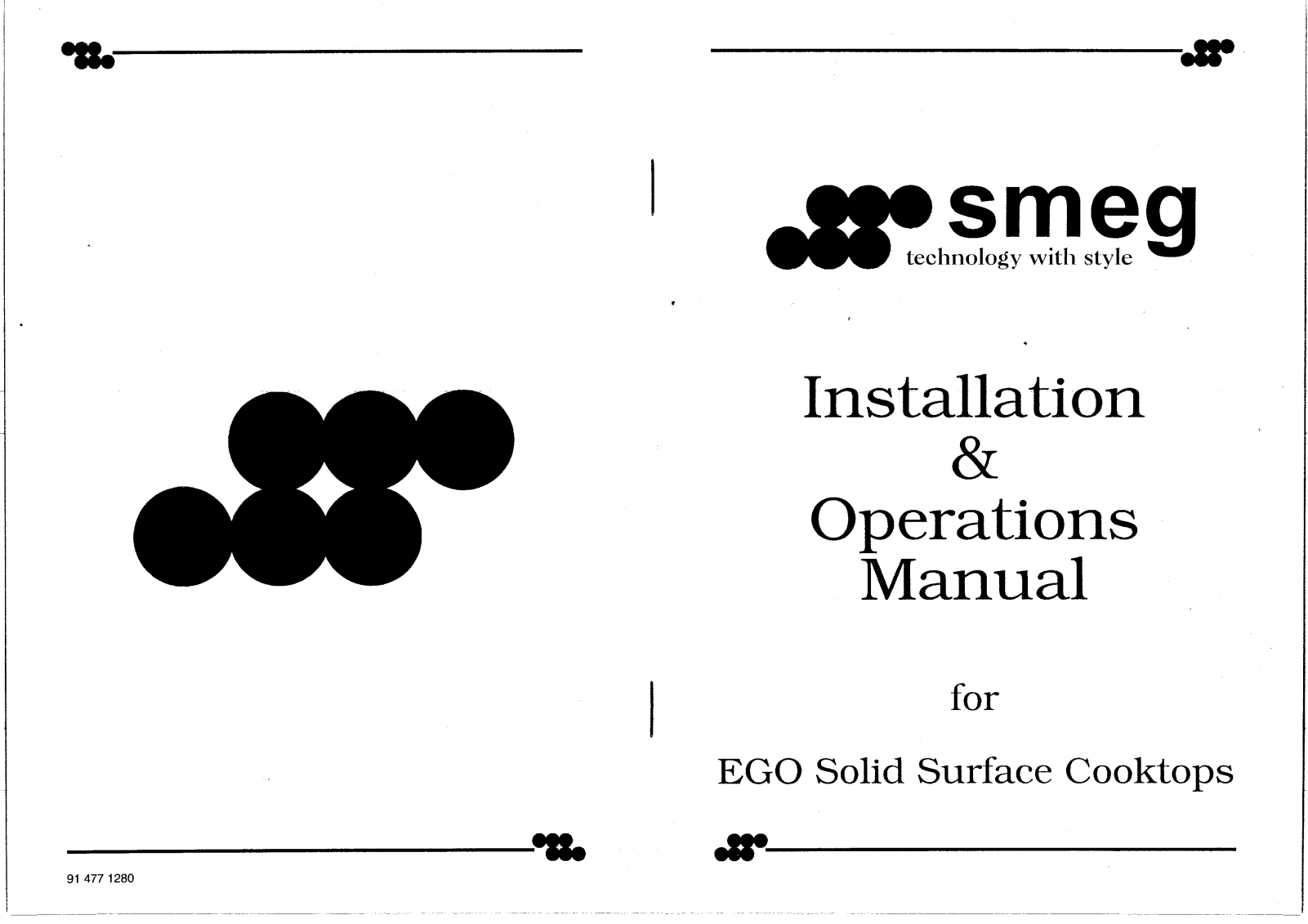 Smeg SA135 User Manual