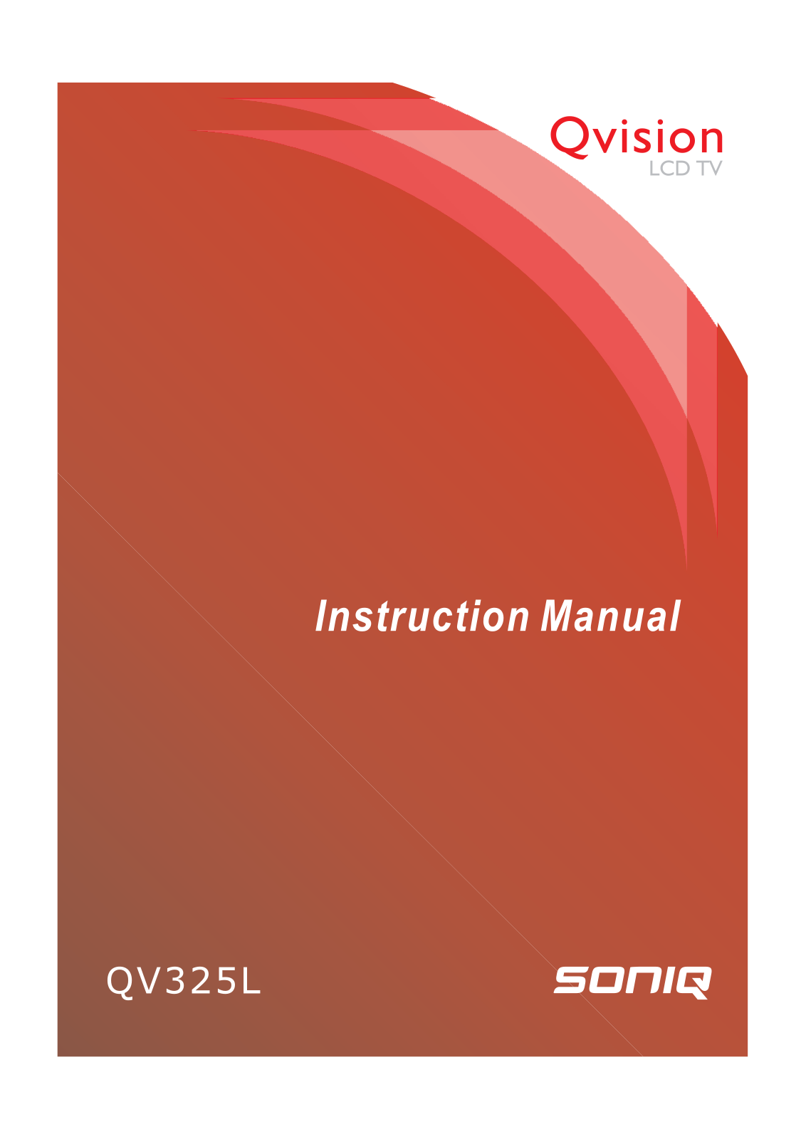 SONIQ QV325L Instruction Manual