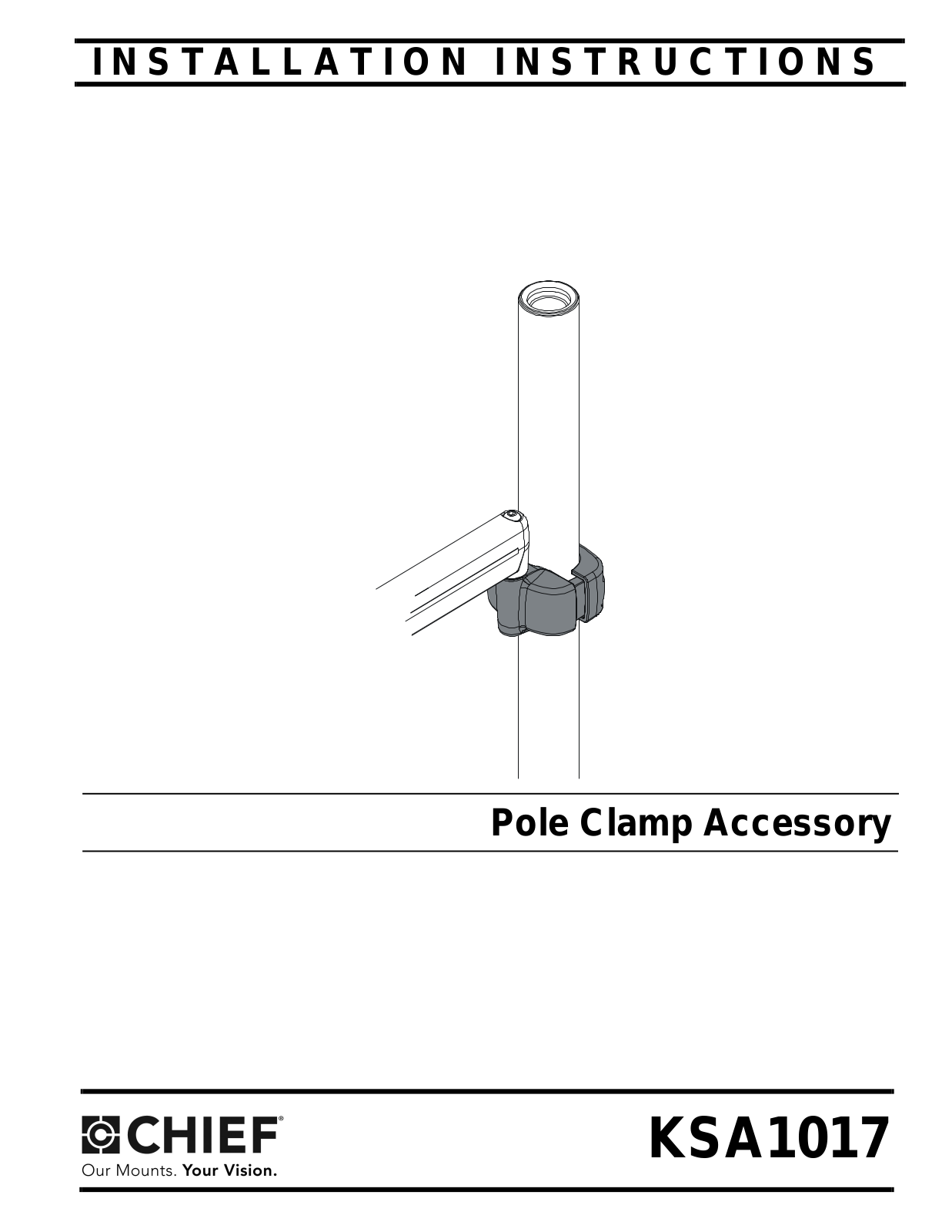 CHIEF KSA1017 User Manual