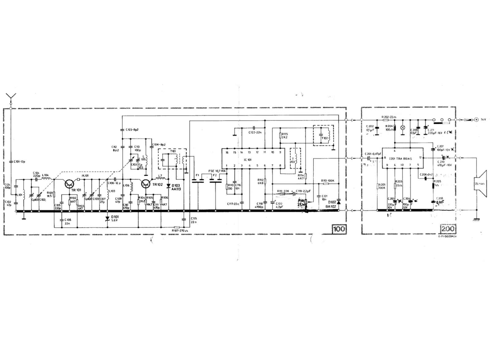 Voxson tanga schematic