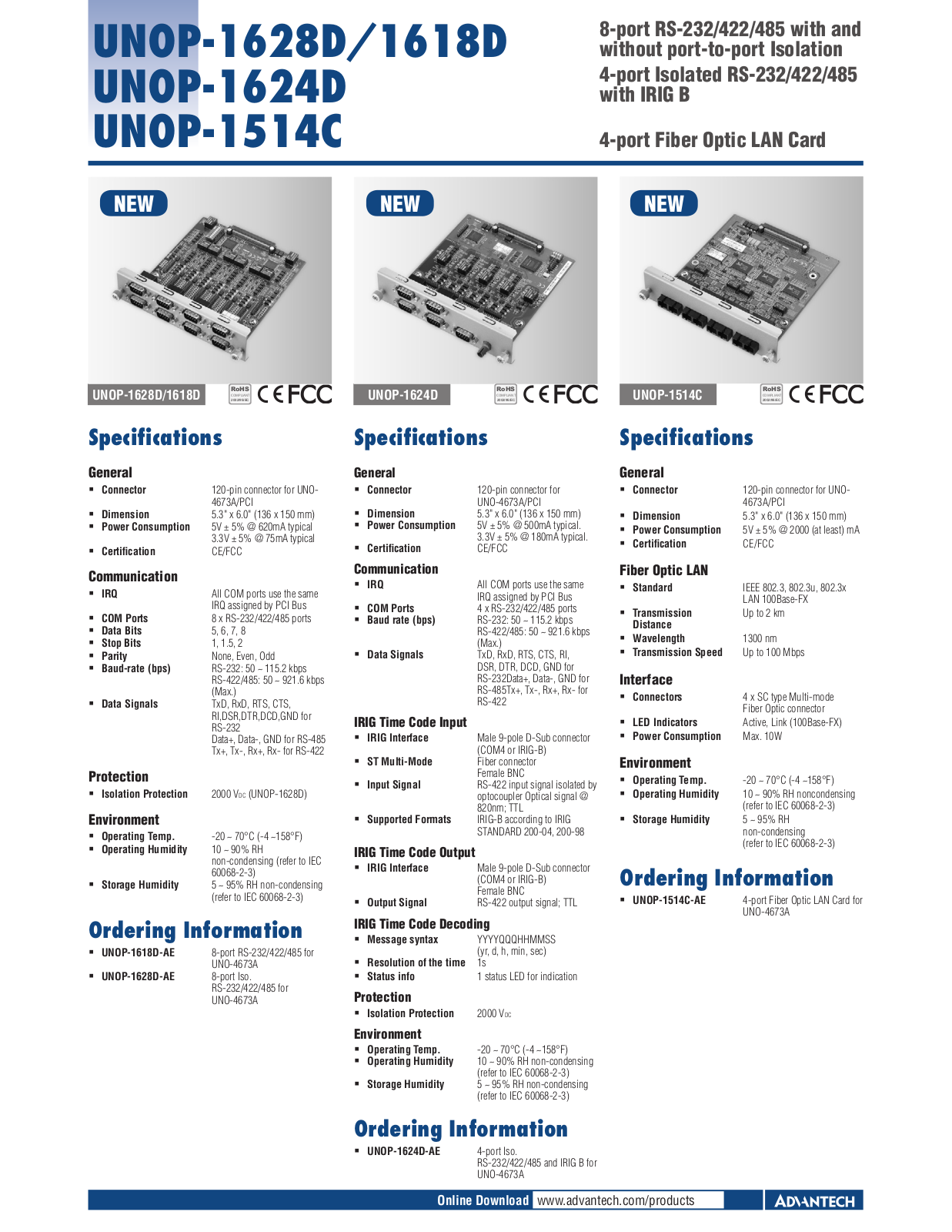 Impulse UNOP-1514C User Manual